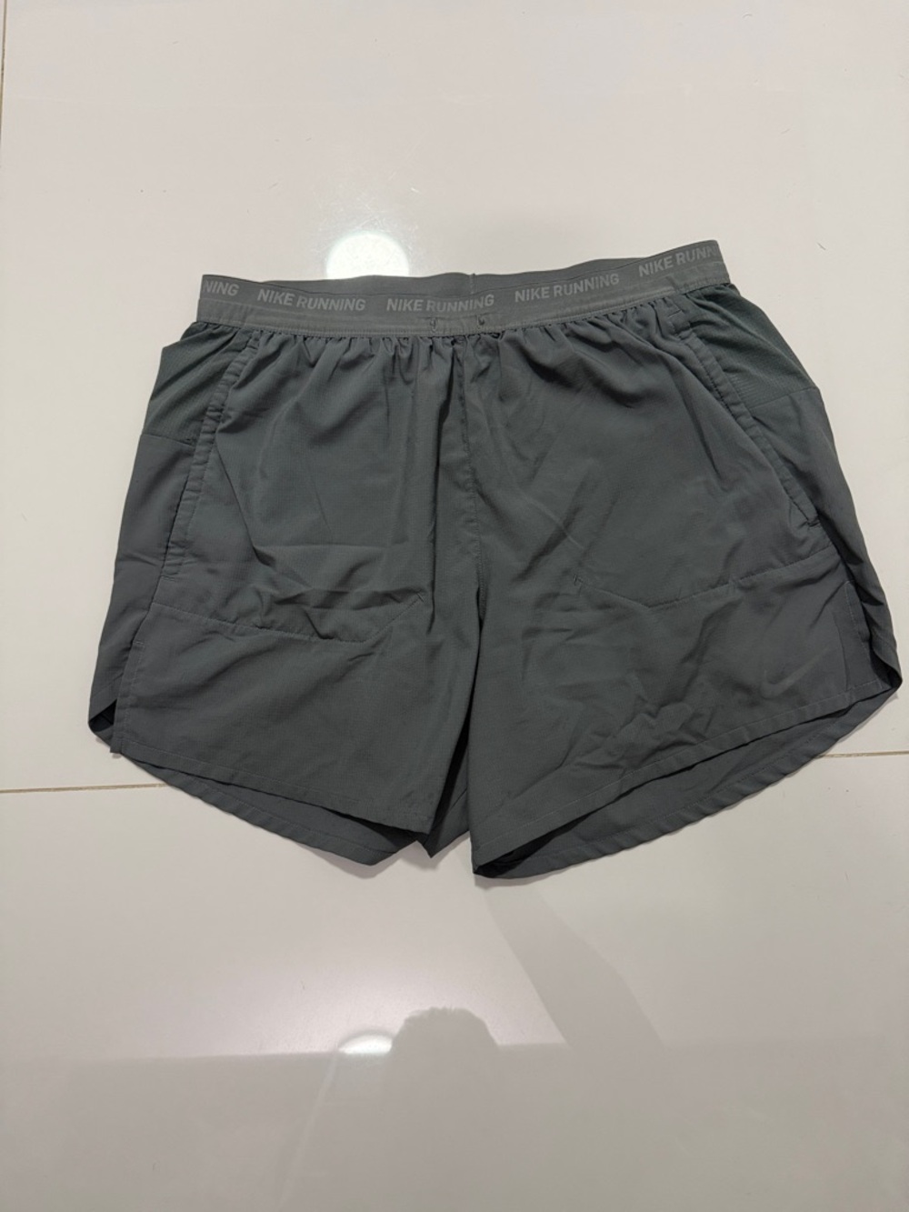 Nike Running Shorts - Gray Stride 5 Inseem